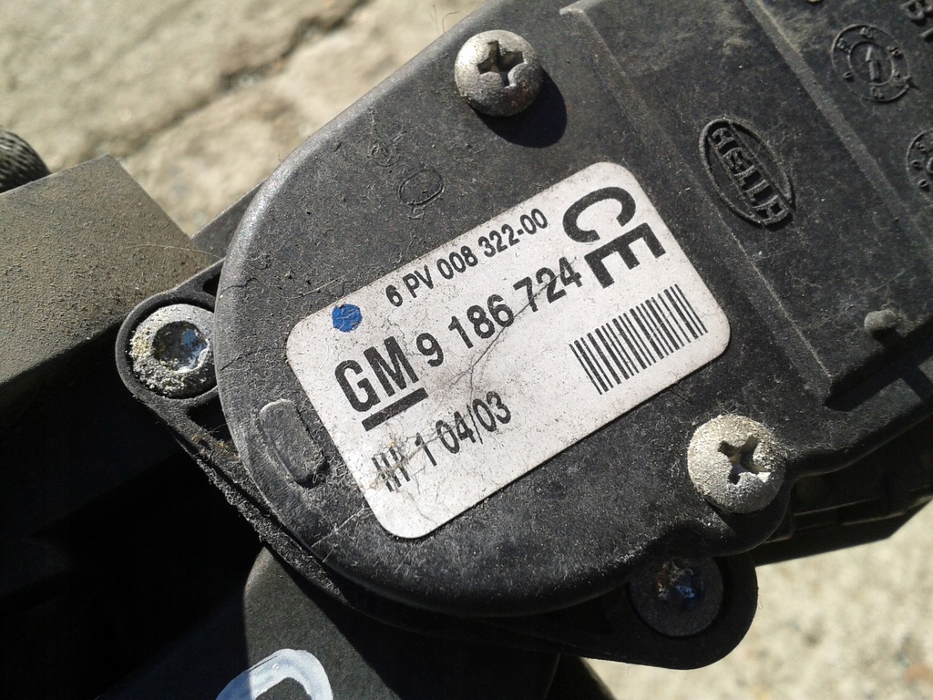 фото №5, Потенціометр газу opel signum 2.2 dti 9186724ce