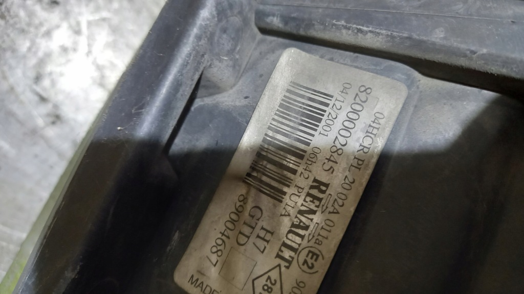 фото №7, Фара лівий renualt laguna ii 01r