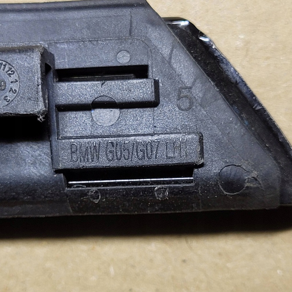 фото №10, Bmw x5 g05 x7 g07 молдинг ущільнювач скло двері лівий перед 7444091