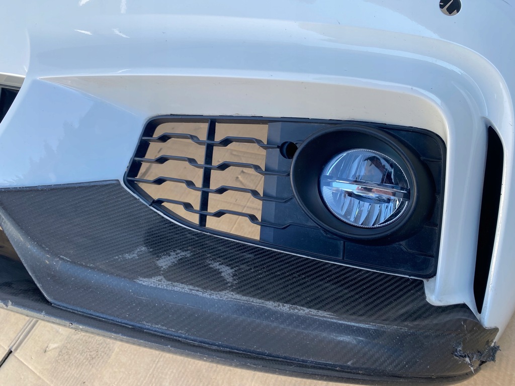 фото №8, Bmw 4 f32 f33 f36 бампер перед передний m-pakiet led карбон