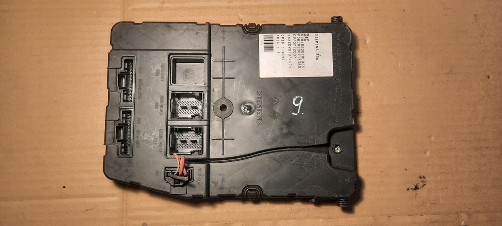 фото №1, Модуль bsi renault megane ii megane iii scenic ii 8200780025