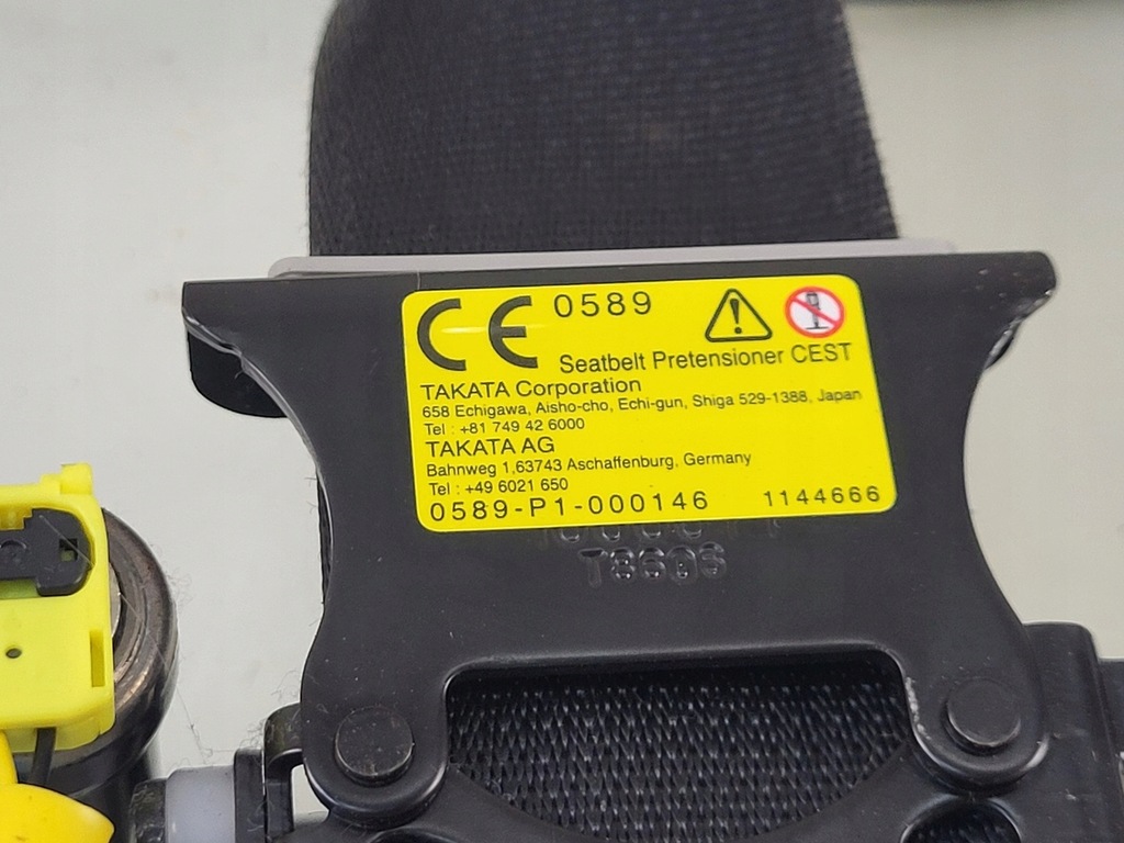 фото №7, Mazda 6 iii gl gj 2gi lift pas безопасности правый перед передний 18r-