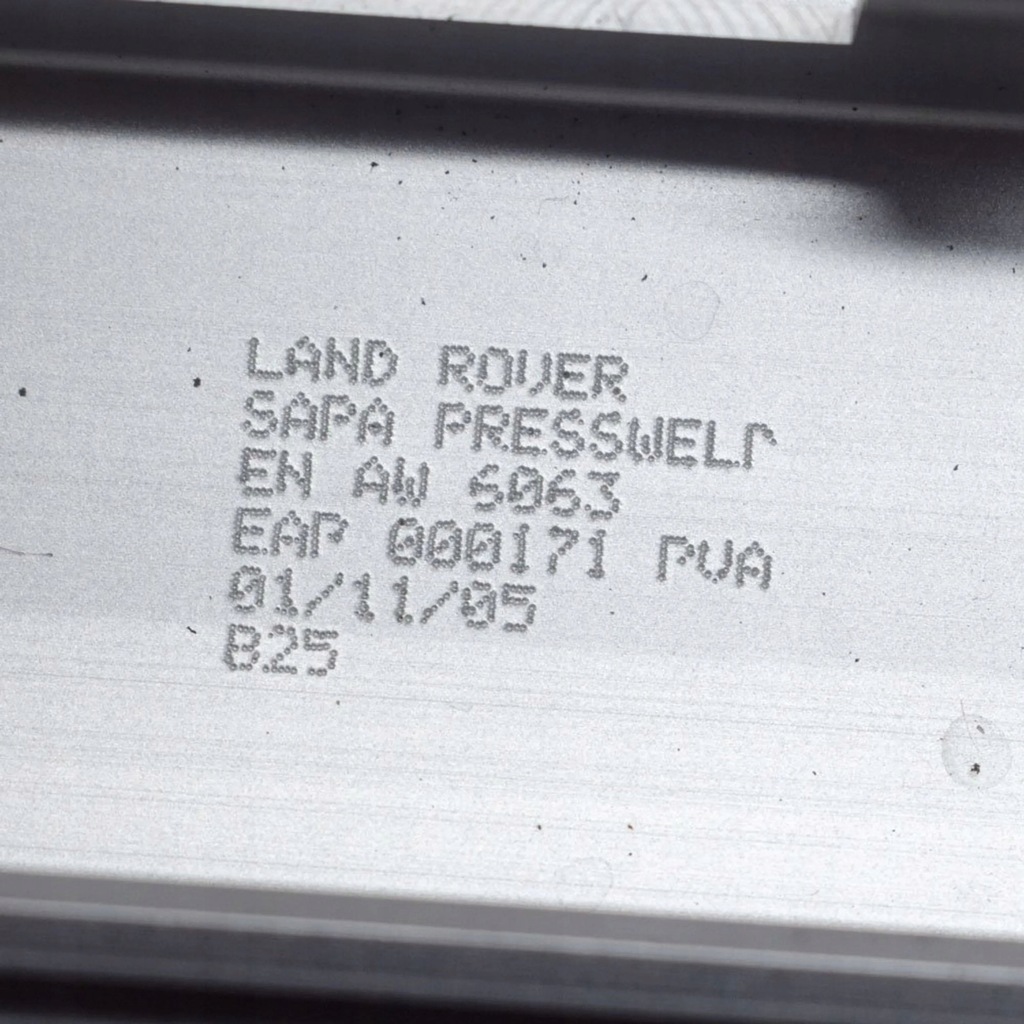 фото №3, Land rover range rover l322 2005 набор молдинг порог внутренних