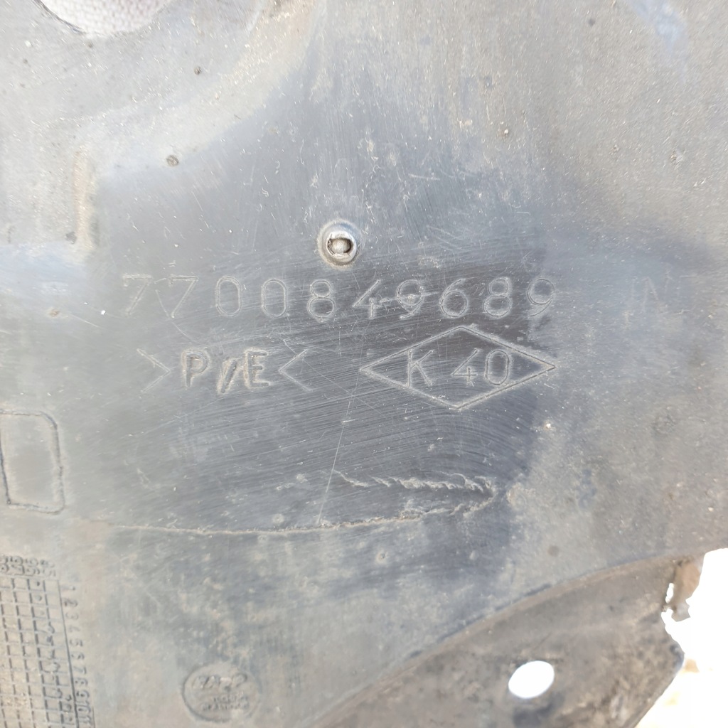 фото №9, Подкрылок защита правый перед renault twingo i