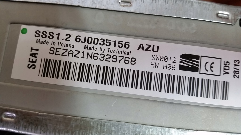 фото №13, Seat ibiza iv радіо cd 6j0035156