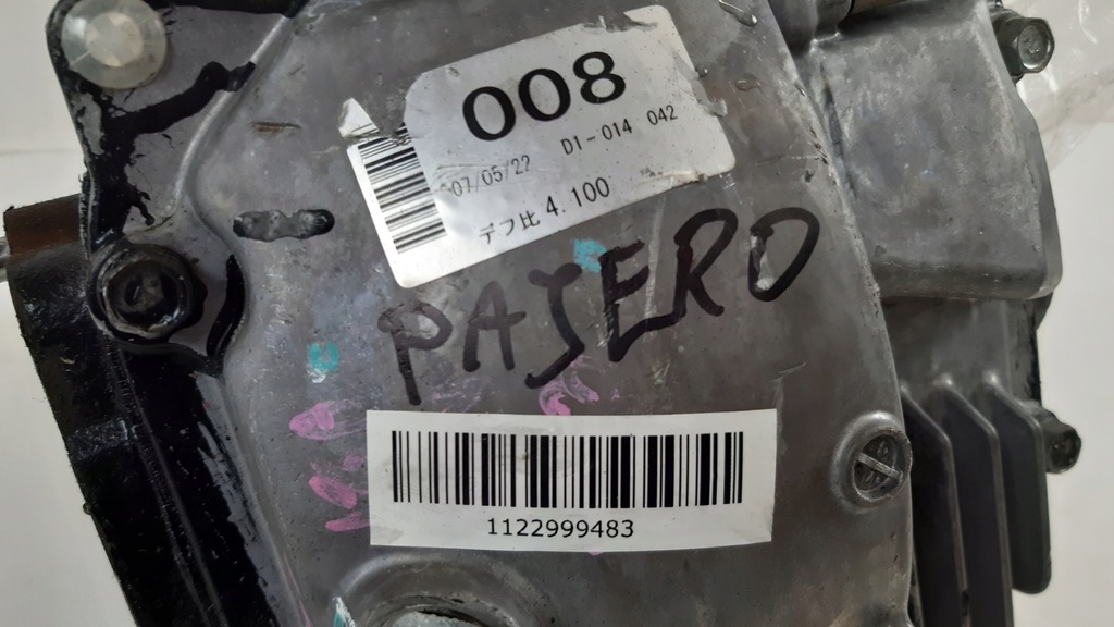 фото №7, Mitsubishi pajero дифференциал мост перед 4.100