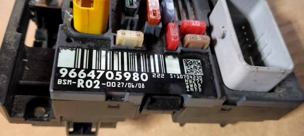 Модуль bsm peugeot 407 2.0 hdi 9664705980 r02 Доставка