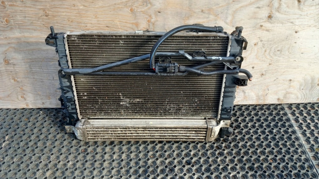 фото №1, Opel meriva lift a 1.7 cdti радіатор вентилятор комплект