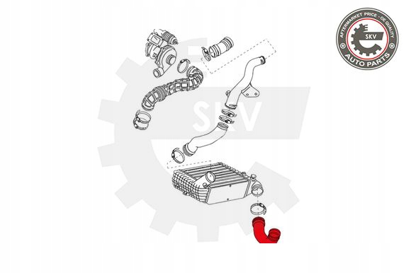 фото №12, Шланг турбины 24skv079 4a0145746e audi 100 a6 c4 1.9 2.5 tdi 2.4 d