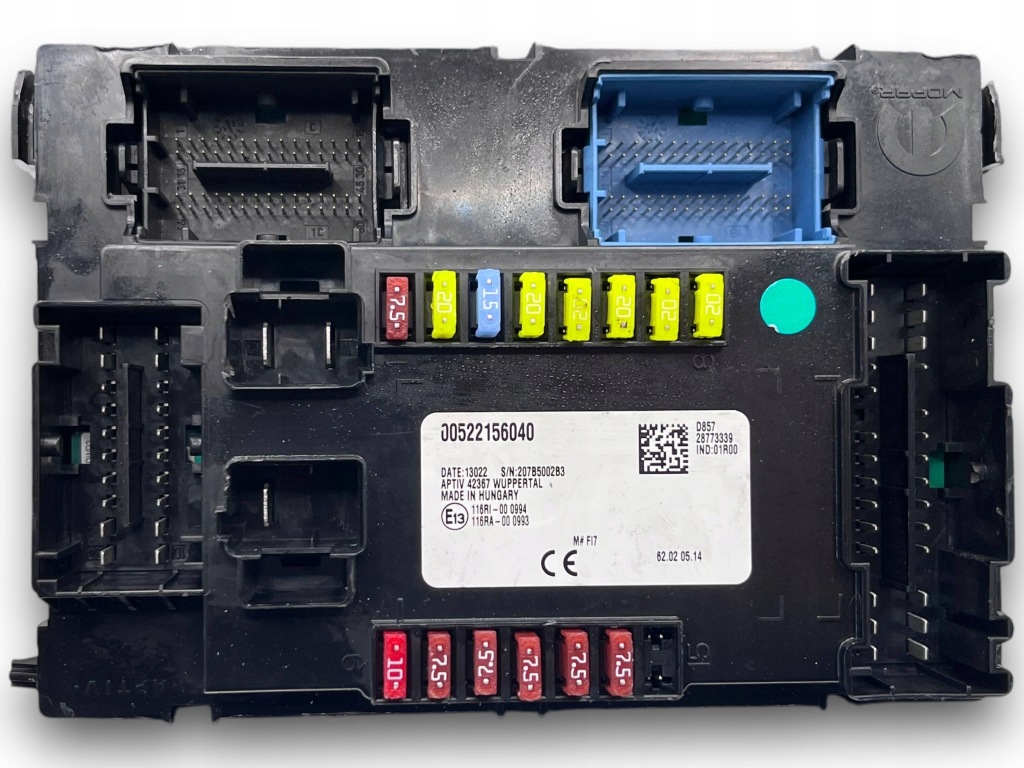 Купити Коробка модуль bsi fiat 00522156040