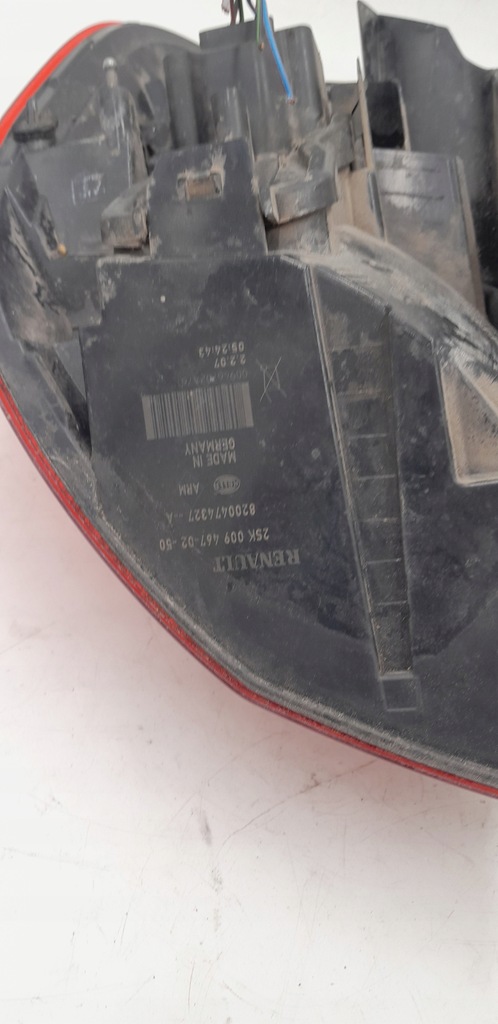 фото №10, Лампа правий задня renault scenic ii lift 8200474327