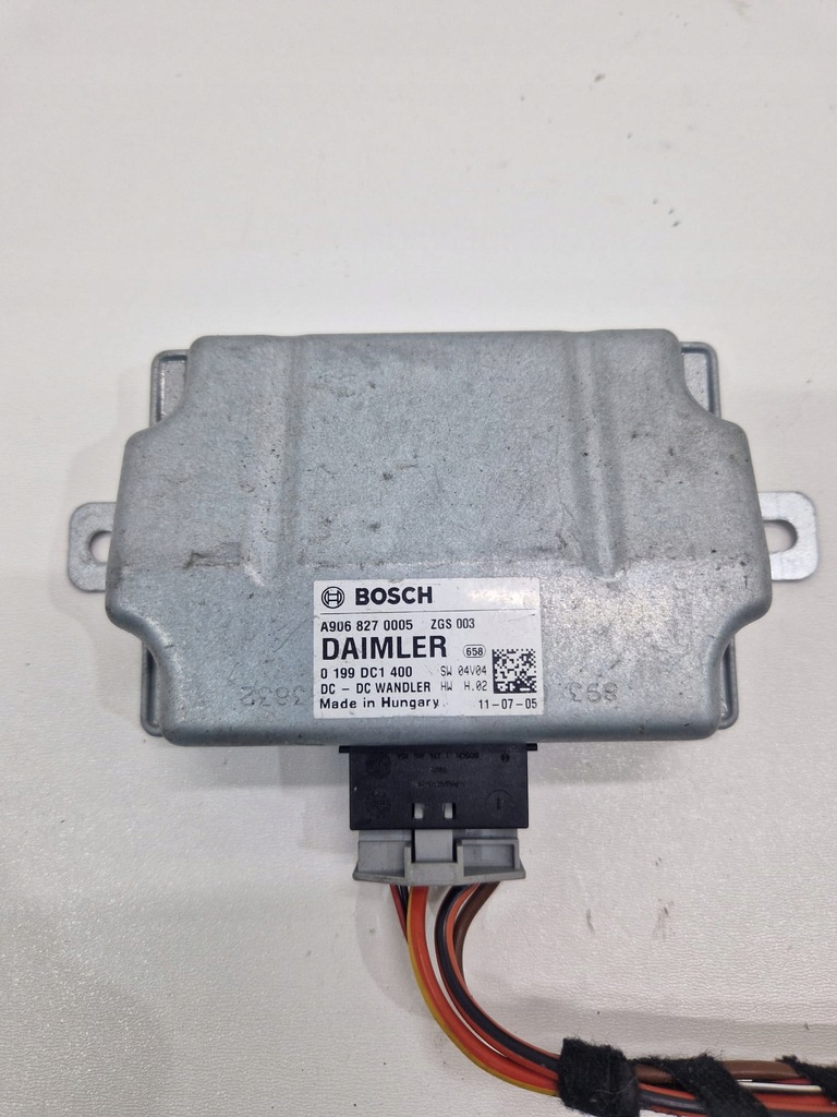 фото №1, Стабилизатор напряжения crafter sprinter a9068270005