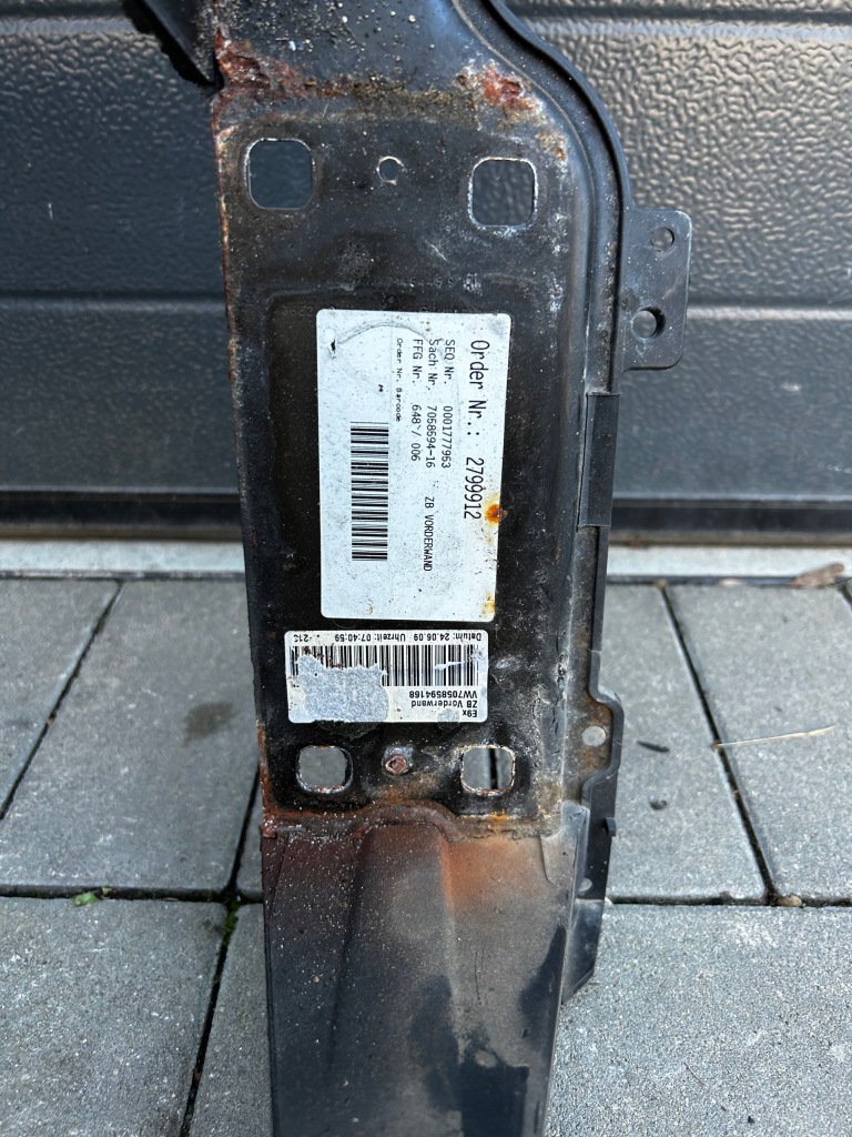 фото №10, Bmw 3 e90 e91 lci 08-12 pas передний направляющие pod lam