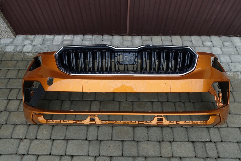 фото №1, Skoda kamiq lift бампер передний решётка радиатора la2z