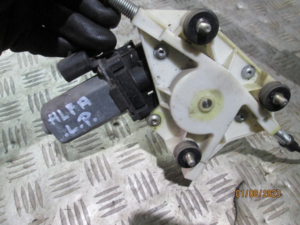 фото №3, Подъемник моторчик окон левый перед alfa romeo 156