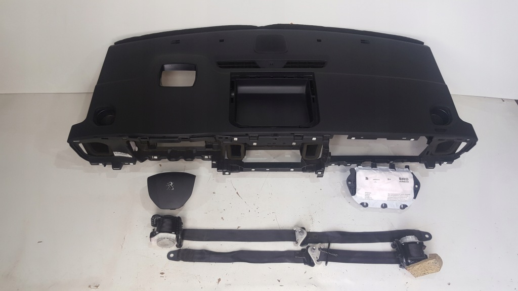 фото №1, Peugeot expert панель приладів консоль подушка безпеки подушки безпеки ремені оригінал демонтаж