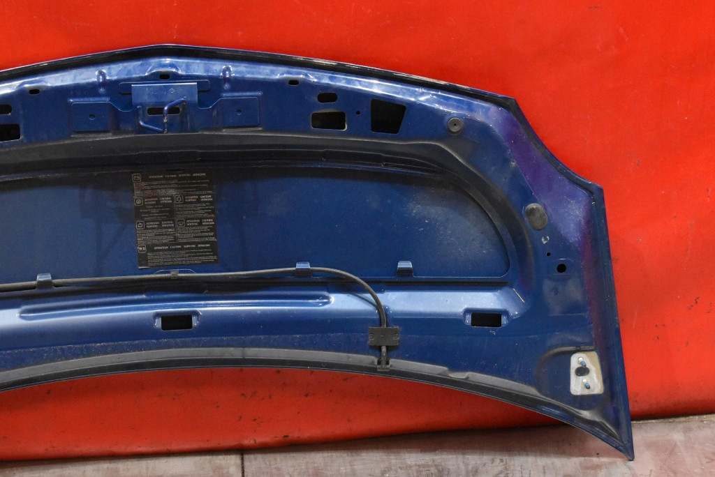 фото №13, Капот крышка двигателя granatowa renault kangoo 2 ii 07-13