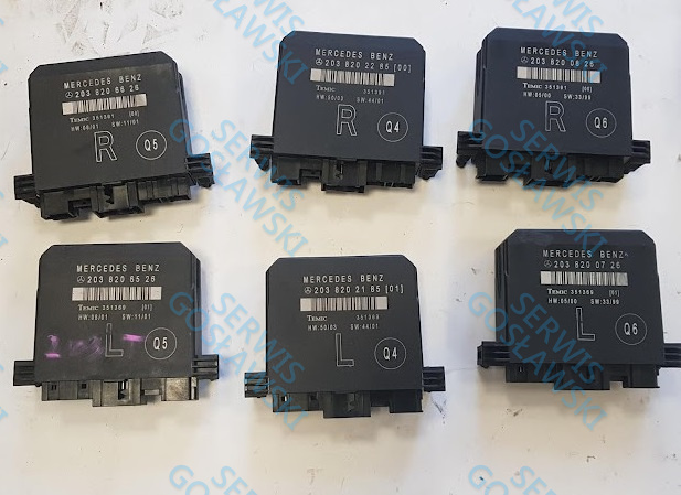 фото №1, Модуль блок управления левый задняя mercedes w203 2038206526