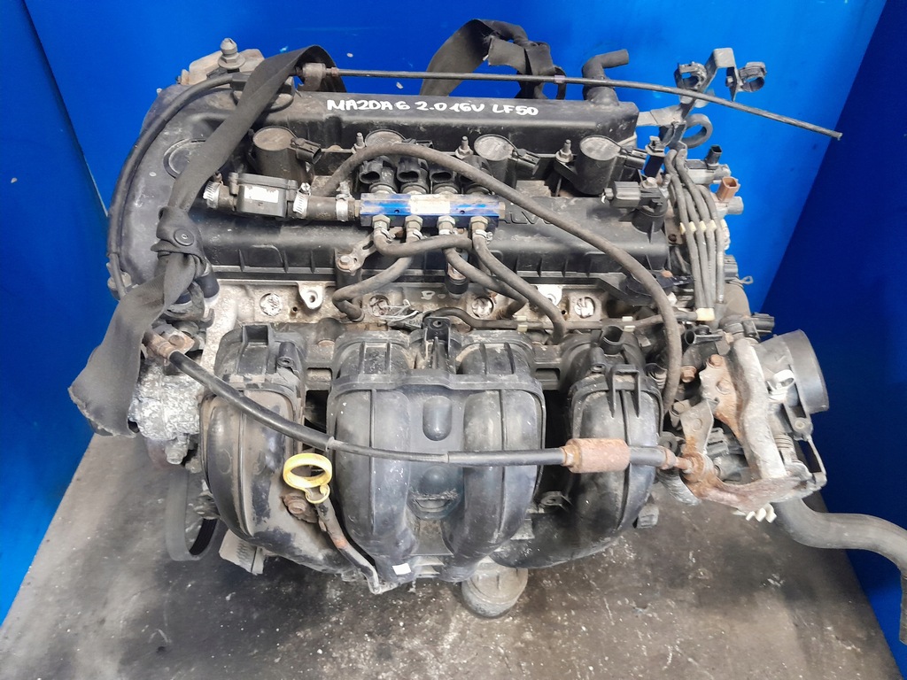 фото №1, Двигатель блок двигателя mazda 3 2.0 16v lf50