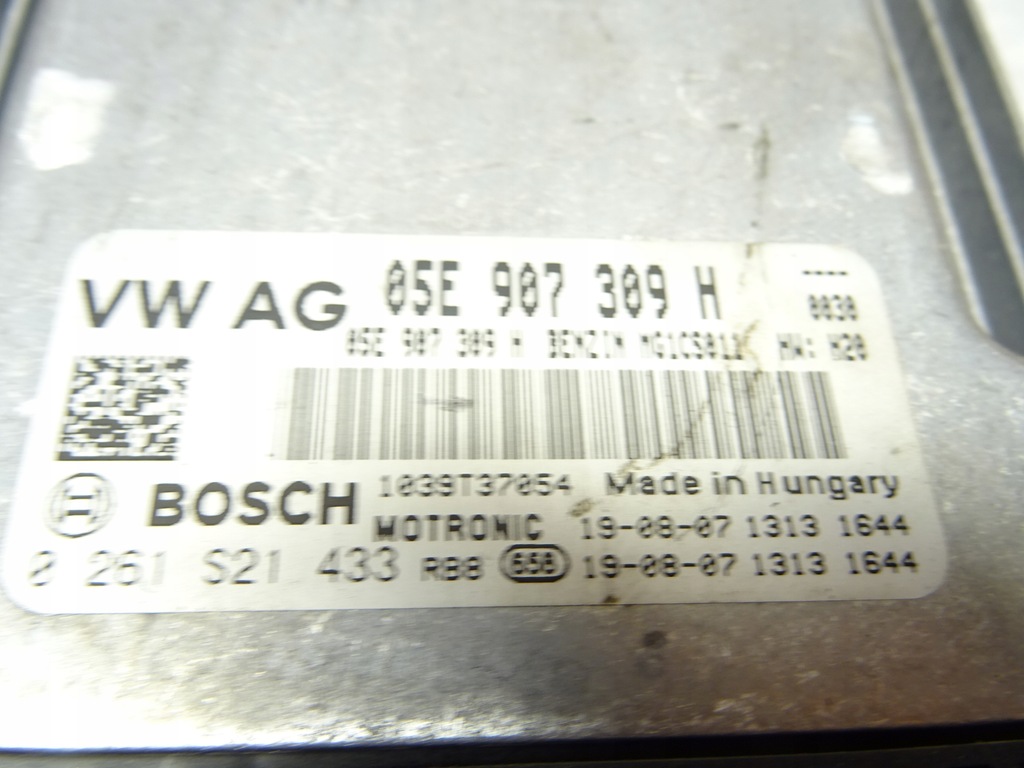 фото №9, Бортовой компьютер блок управления двигателя vw tiguan ii 05e907309h