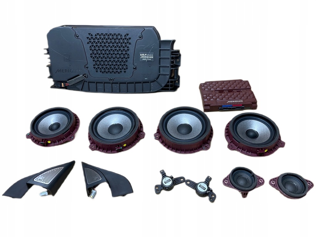 фото №1, Kia ev6 аудіосистема набір динаміків підсилювач meridian