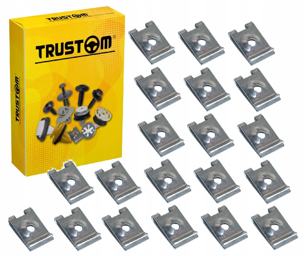 Купити 20x пластина кліпса 4,8 audi bmw opel peugeot renault seat skoda toyota vw