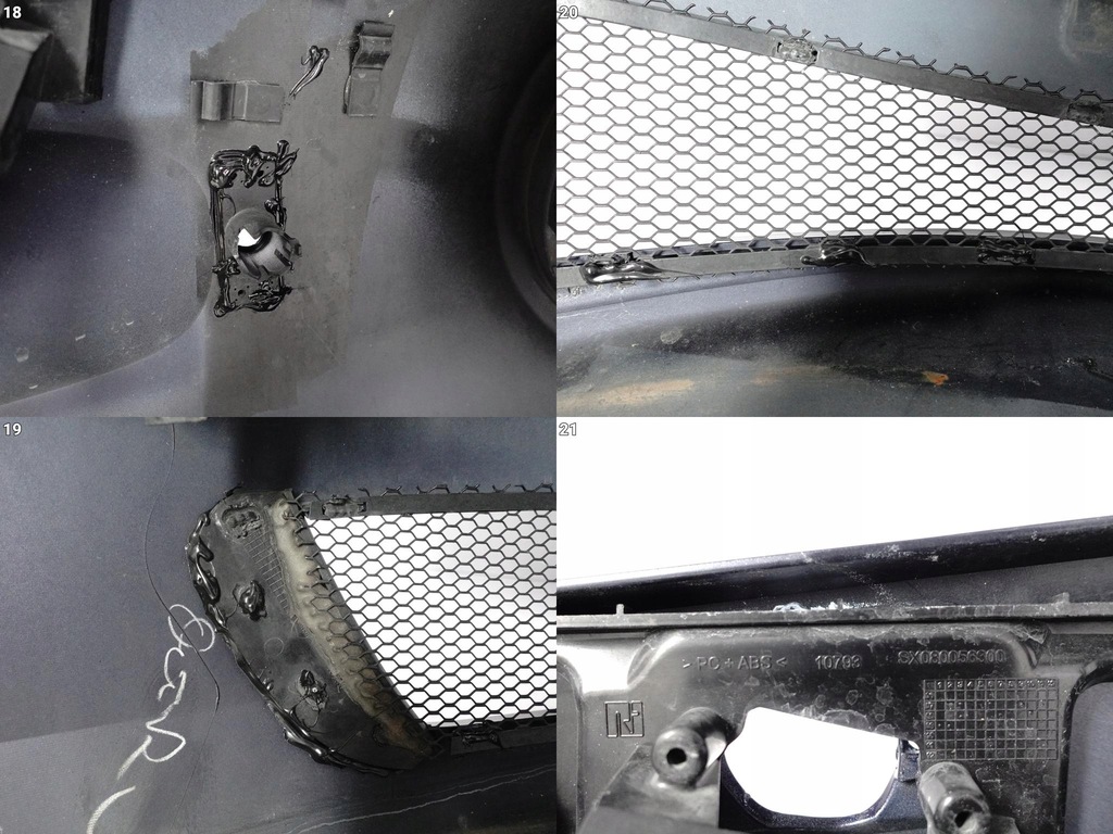 фото №13, Maserati granturismo grancabrio m145 07-12 бампер перед омыватель / парктроники