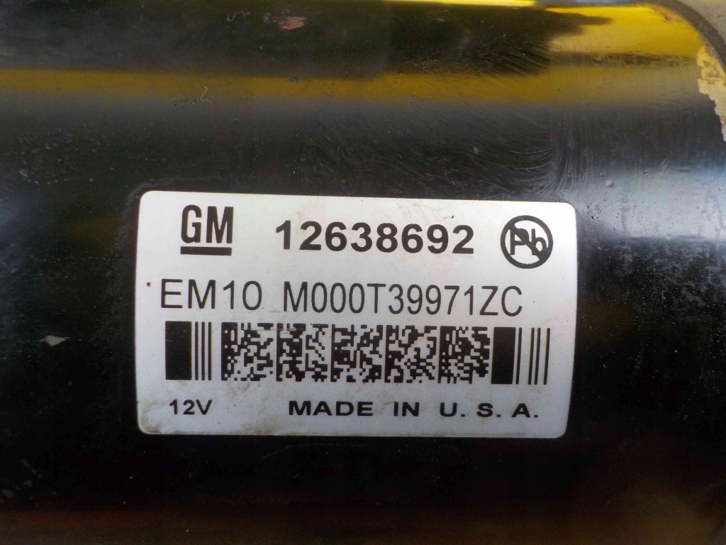 Corsa e adam 1.0 turbo 17r 116km b10xft стартер 12638692 m000t39971zc в Украине