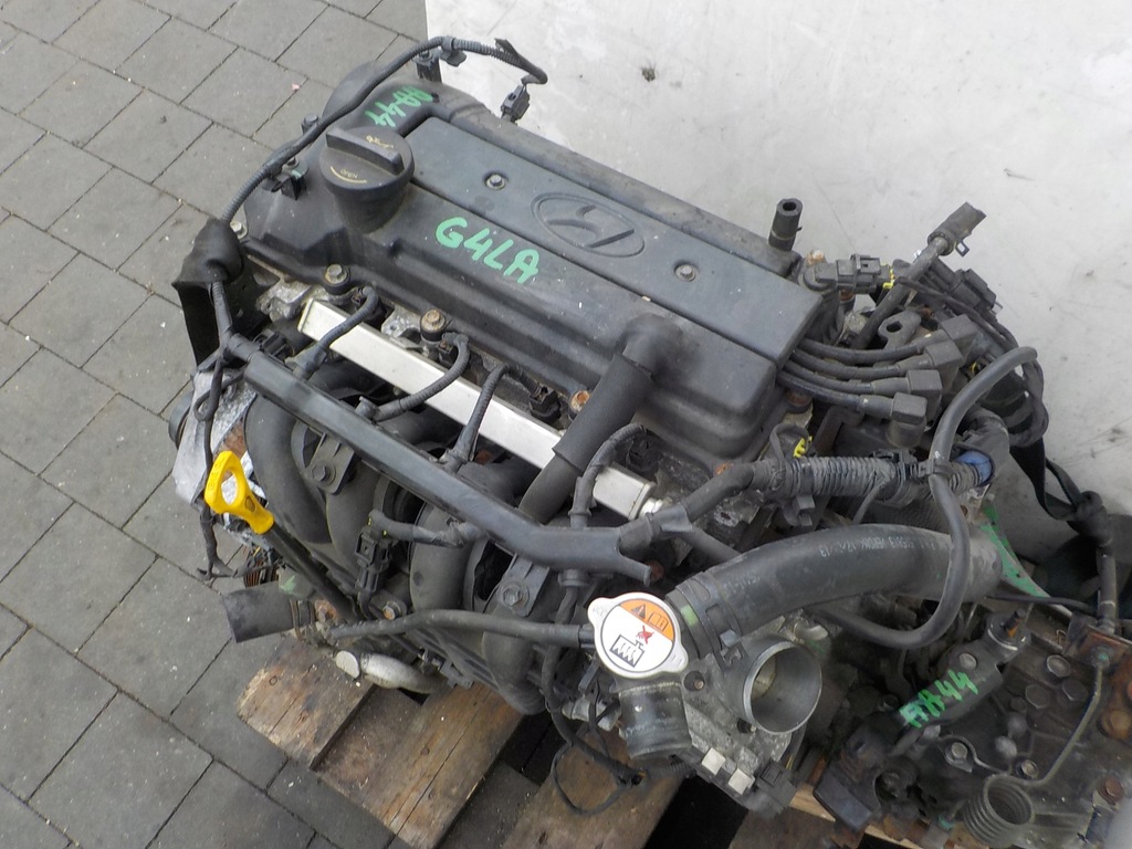 фото №7, Hyundai i10 i20 13r 1.2 16v 86km двигатель g4la с фазами kompletny