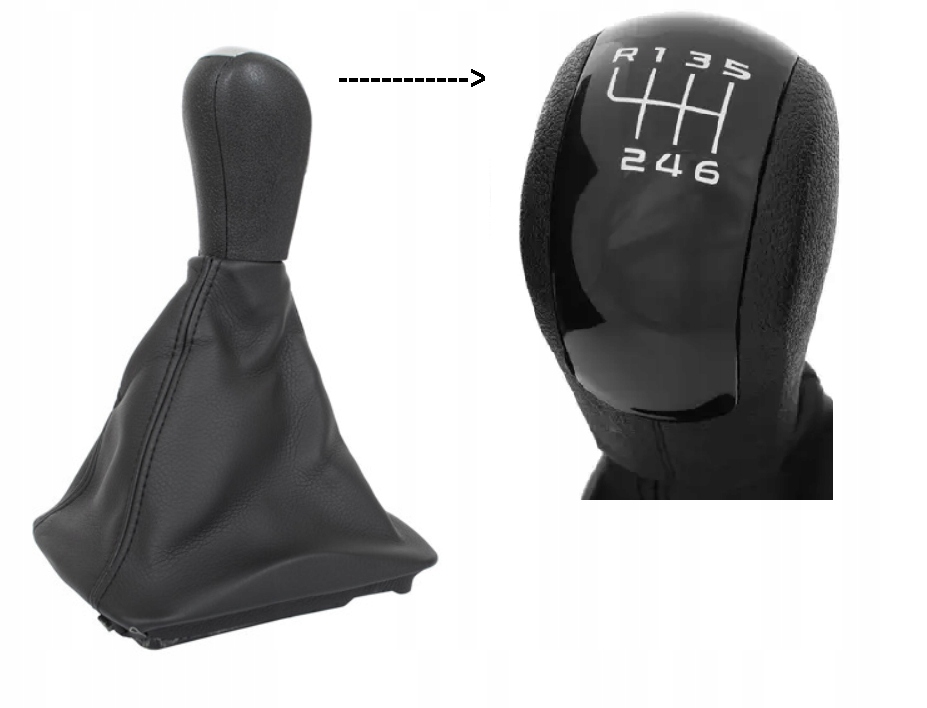 фото №1, Ручка переключения передач 6-g skoda octavia ii 2004-