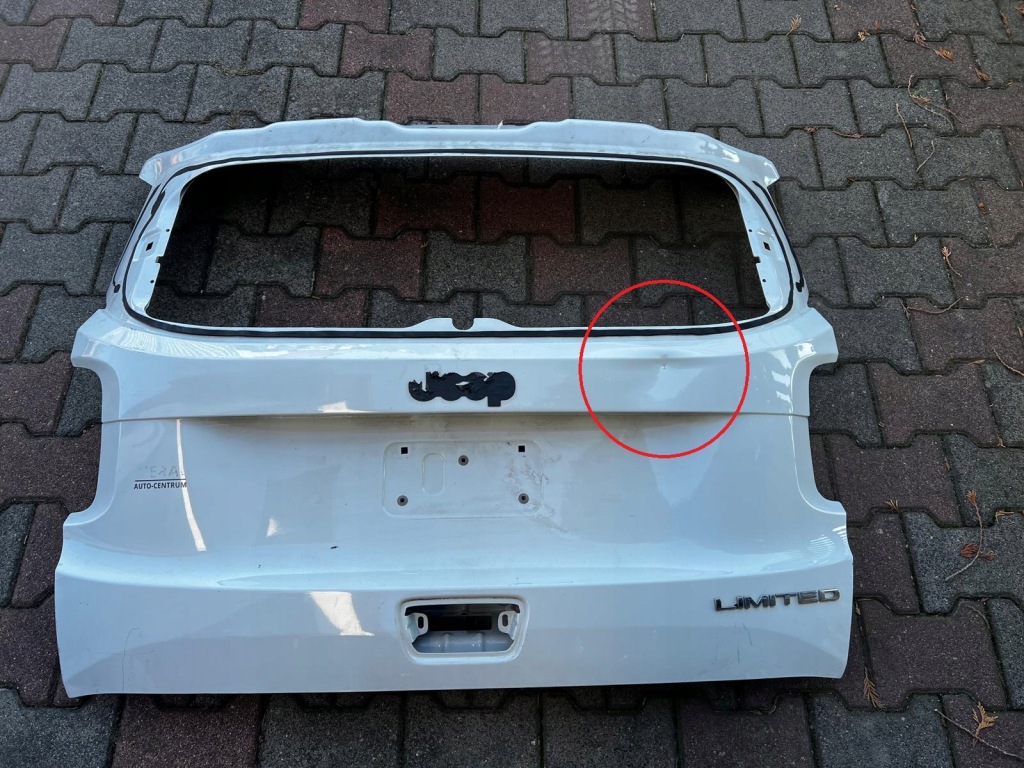 Jeep renegade рестайлинг  крышка багажника задний  багажника ostrów wlkp Доставка