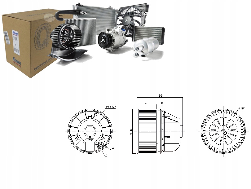 фото №1, Вентилятор вентилятор ford c-max ii focus iii grand c-max kuga ii