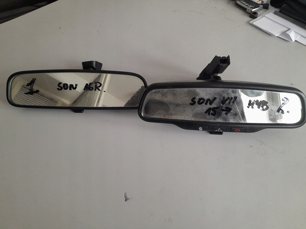 фото №1, Hyundai sonata vii lf 2015- зеркало внутреннее