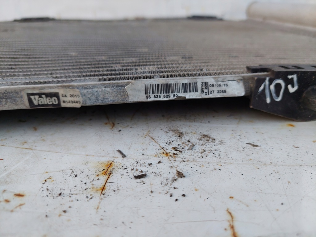 фото №9, Citroen c3 ii ds3 peugeot 207 208 2008 радіатор кондиціонера оригінальна