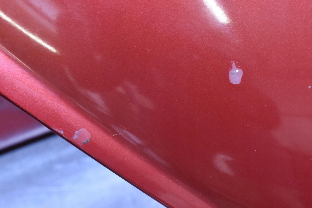 фото №7, Бампер перед передній червоний peugeot 207 1 i 06-09