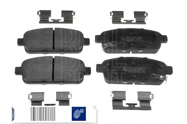 фото №1, Blue print adg042123 набор тормозных колодок тормозных, тормоза дисковые