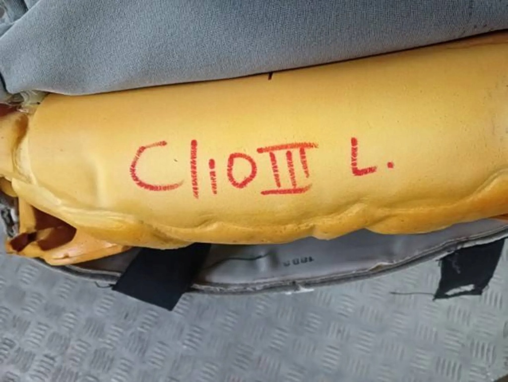 фото №5, Renault clio iii обшивка сиденье левая спинка водителя