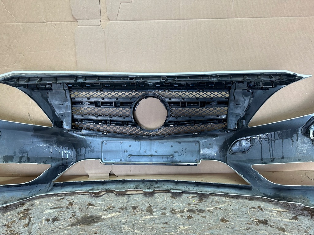 фото №9, Бампер передний перед mercedes b klasa w246 решётка радиатора