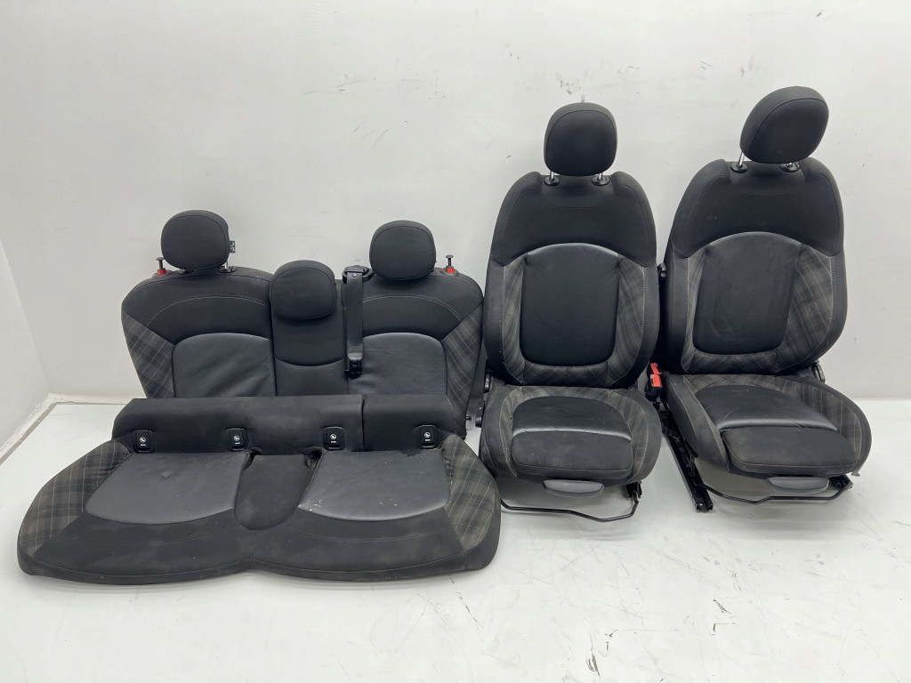 фото №1, Mini cooper f55 5d сиденья комплект заднее сиденье обшивки