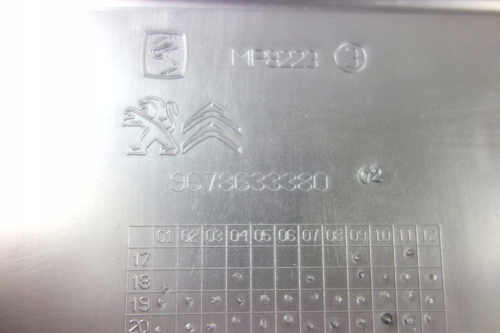 фото №6, Оригінальний номер корпус кришка запобіжників peugeot expert iii 9801448680