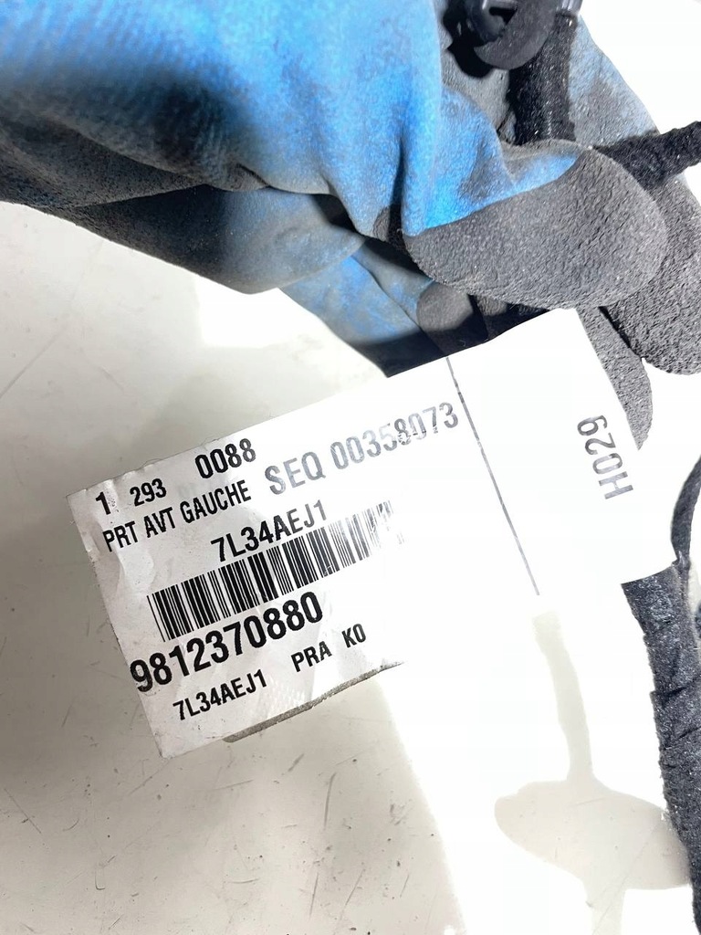 фото №6, Электропроводка жгут дверь левый перед expert jumpy iii 3 proace ii 9812370880