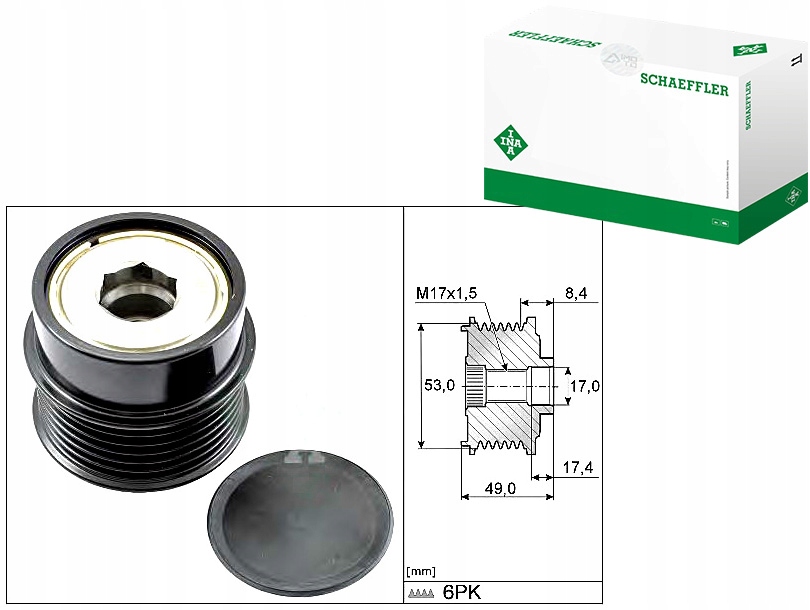Купить Генератор - сцепление односторонний schaeffler ina 535 0281 10