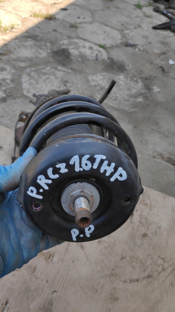 фото №6, Амортизационная стойка поворотный кулак правый 1.6 thp peugeot rcz