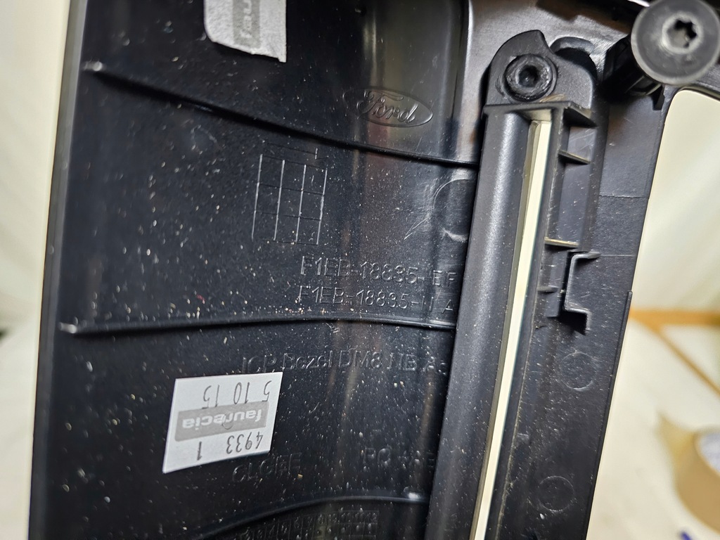 фото №8, Панель рамка корпус радио консоли решётка обдув dekor ford focus mk3 синхронизация