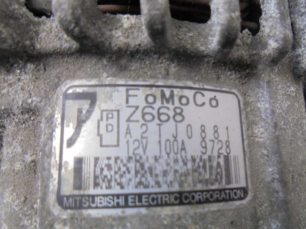 фото №6, Генератор a2tj0881 mazda 3 ii bl 1.6 16v