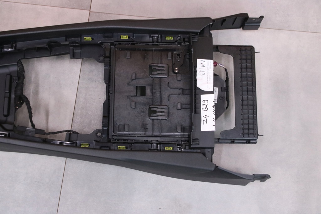 фото №13, Bmw z4 g29 туннель средний подлокотник кожа vernasca чёрный 6809054