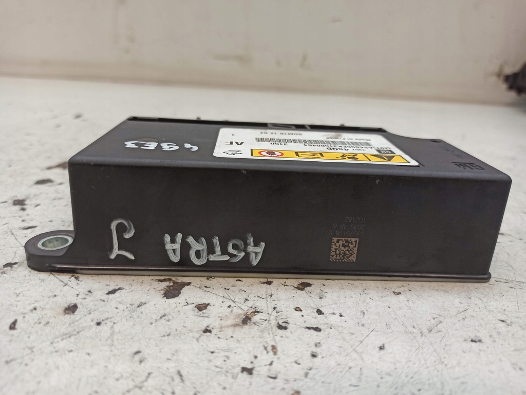 фото №6, Opel astra j модуль подушка безопасности 13574896