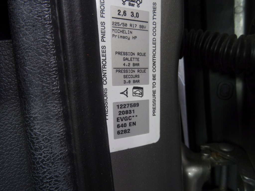 фото №5, Peugeot 3008 дверь левая левый задняя evgc