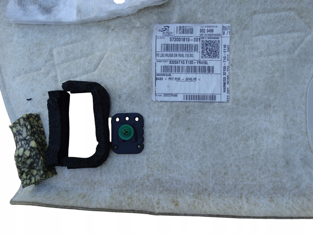 фото №9, Honda cr-v iv rm_ стеля підкрилок дах стеля оригінал łódzkie yr416l