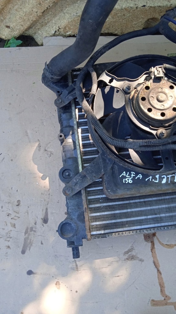 фото №7, Alfa romeo 156 i fl комплект радиатор 1.9jtd